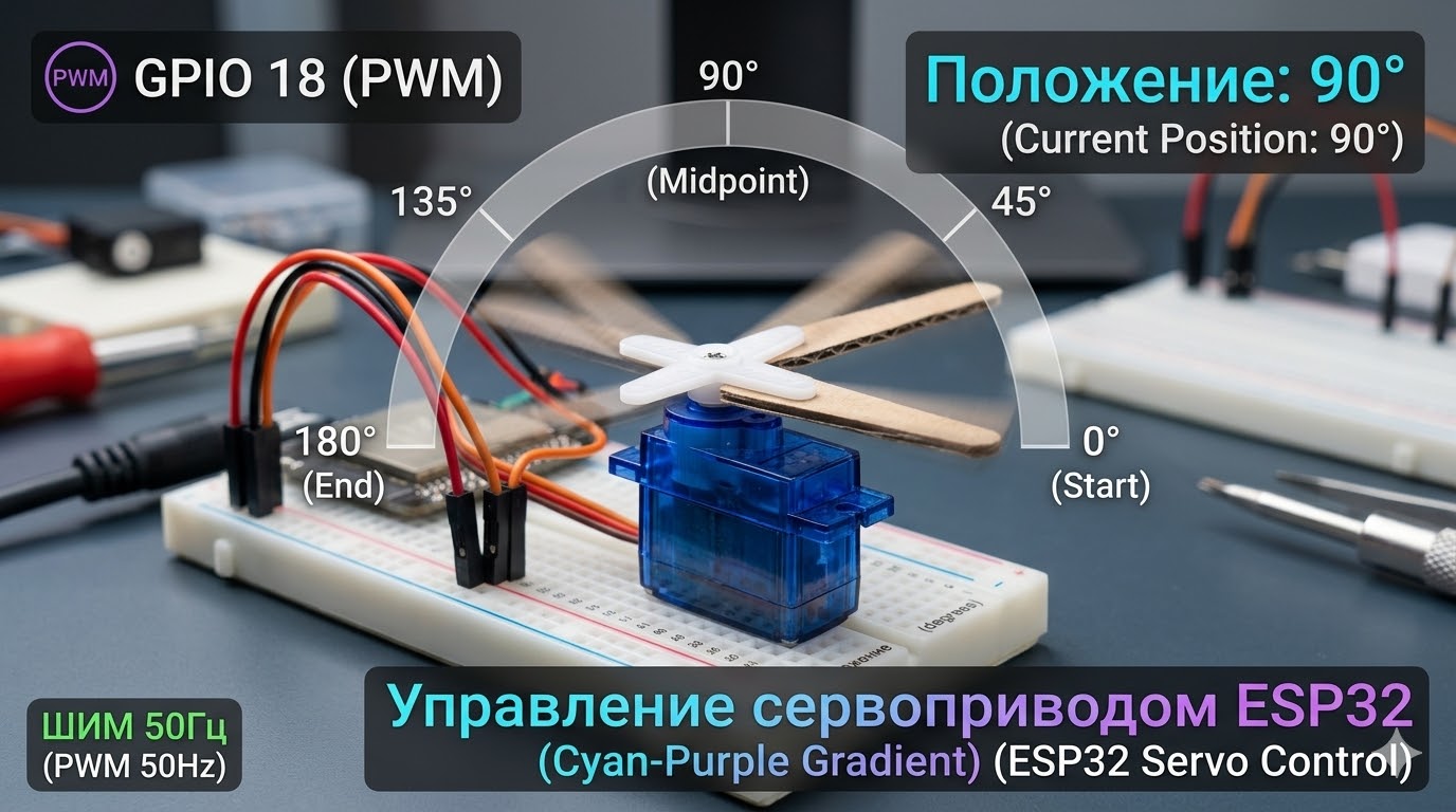 Управление сервоприводом в реальном времени