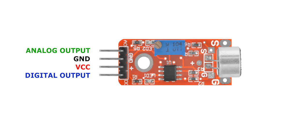 Распиновка KY-037