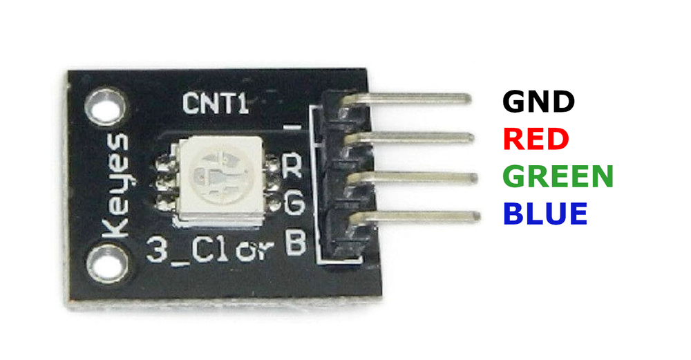 Распиновка KY-009