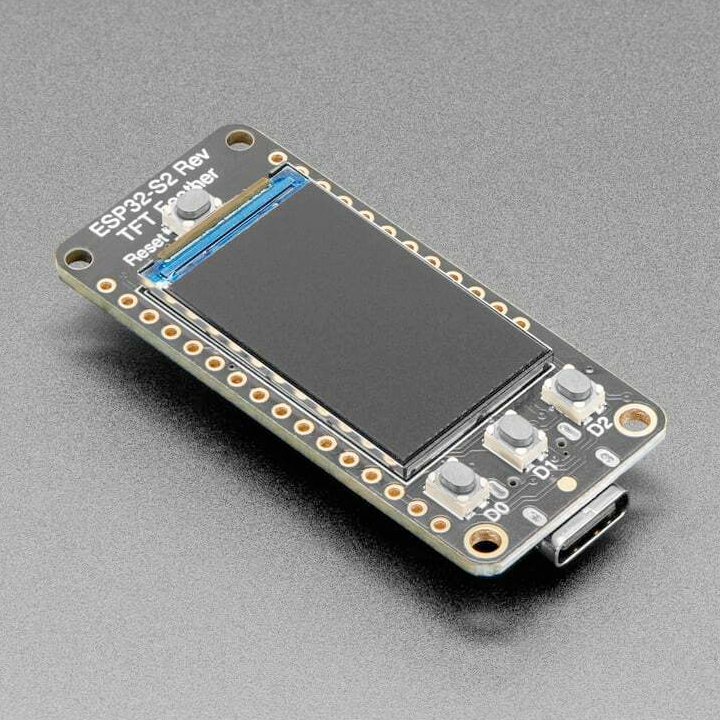 Adafruit Feather ESP32-S2 Reverse TFT