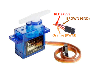 Распиновка сервопривода