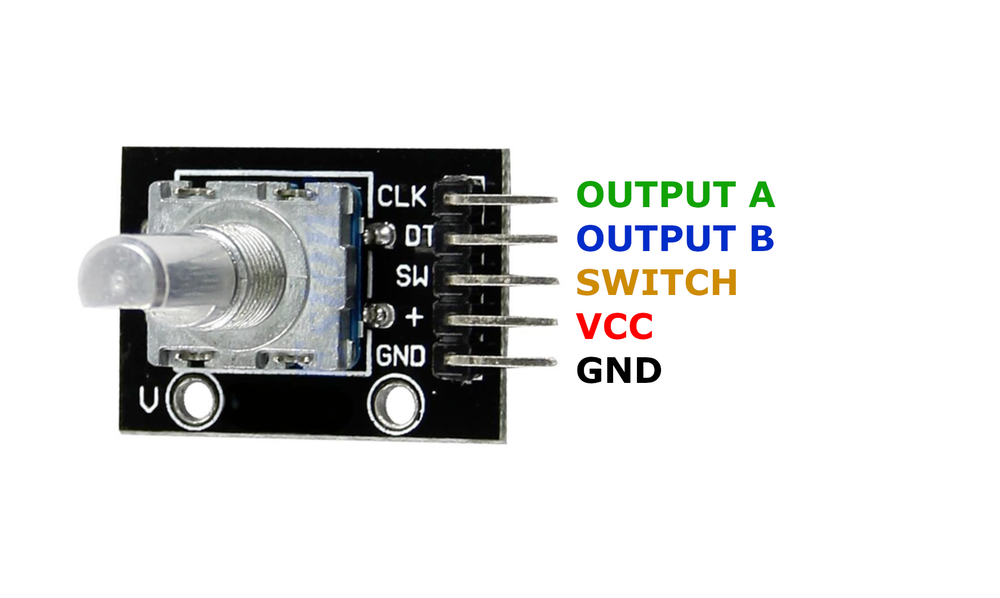 Распиновка KY-040