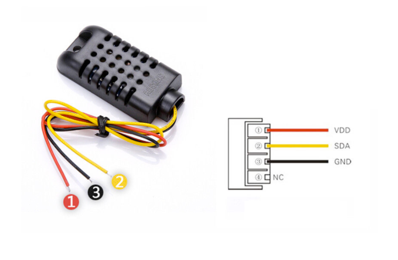 Распиновка DHT21