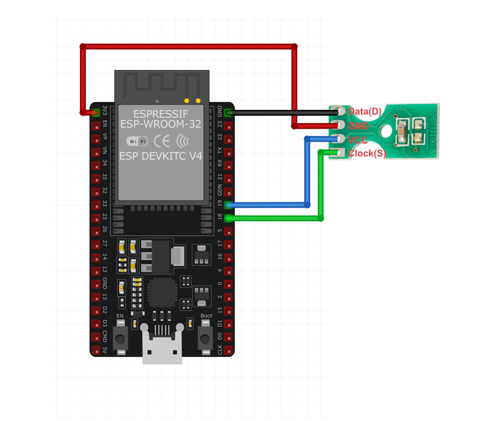 SHT11 Wiring Diagram