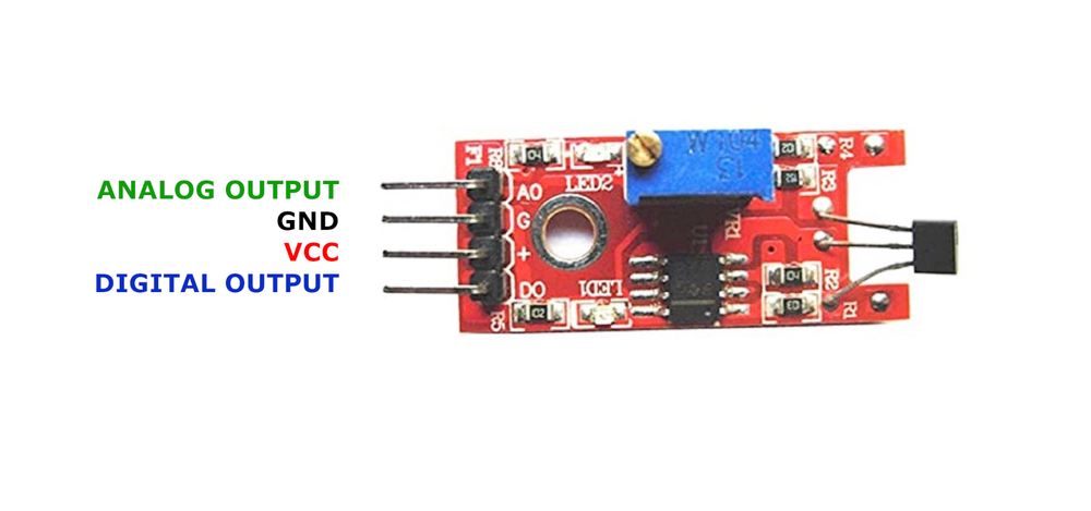 KY-036 Pinout Diagram
