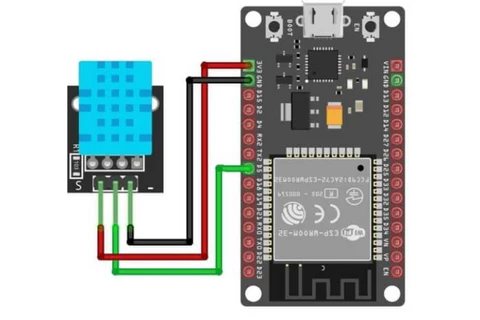Подключение DHT11 к ESP32