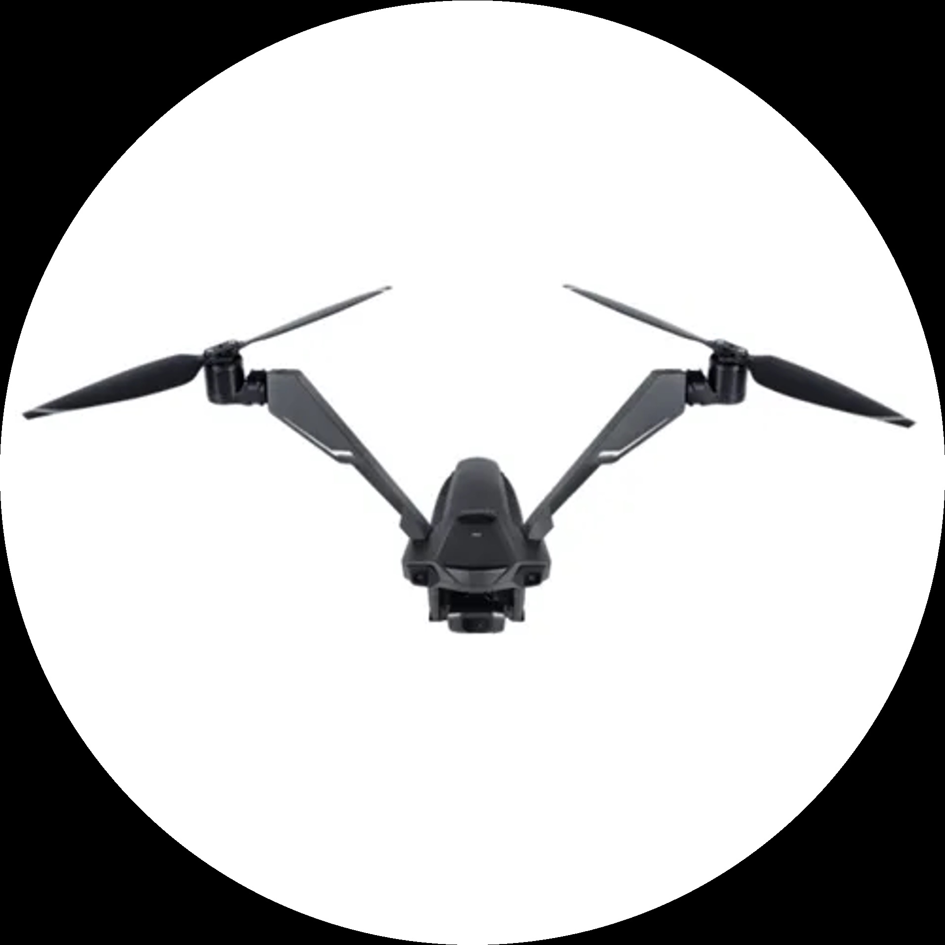 Пример аналога — коммерческий бикоптер с V-образным расположением роторов