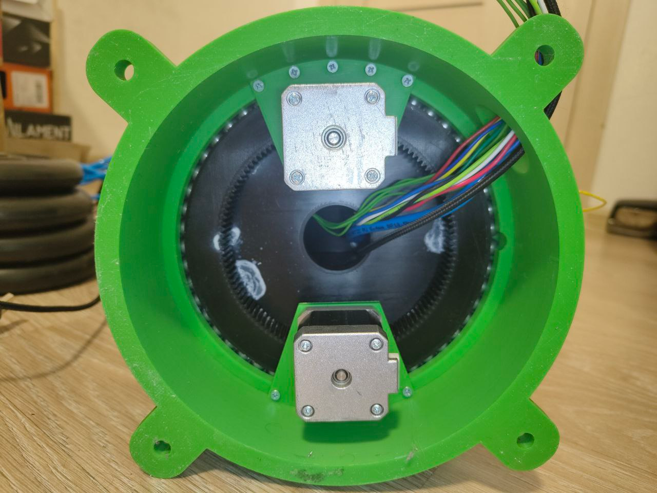 Блок-схема алгоритма работы прошивки ESP32