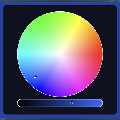 RGB Color Picker для ESP32: Управление цветом через WebSockets
