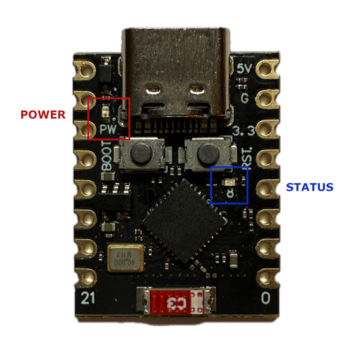 ESP32 C3 Super Mini LEDs