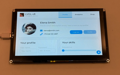 CrowPanel Advance Display Test
